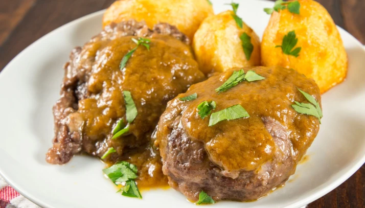 La joue de porc à la bière visuel