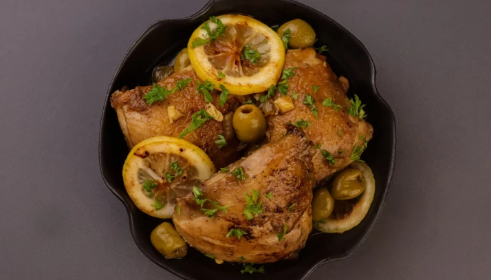 Poulet aux olives visuel