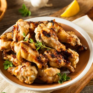 Le Poulet au citron Visuel