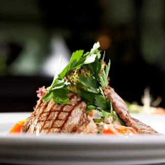 Le carré de veau sauce morilles Visuel