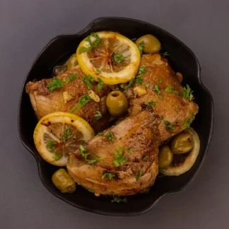 Poulet aux olives Visuel