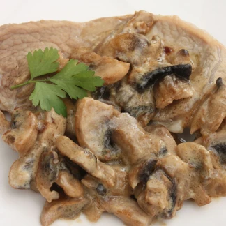 La Noix de veau à la truffe Visuel