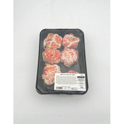 Paupiette de poulet Chorizo x6 Visuel 1 principal Paupiette de poulet Chorizo x6 Visuel 1 principal